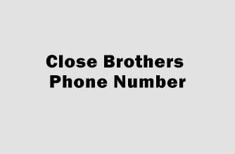 close brothers phone number