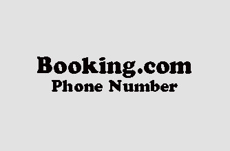 booking com phone number
