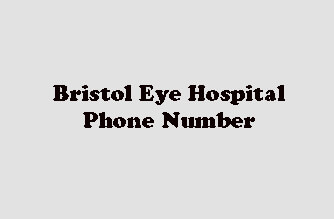 bristol eye hospital phone number